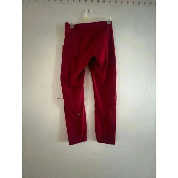 Women’s  Lululemon 7/8 Leggings Size 6 Pink - Picture 2 of 4
